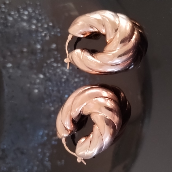 Milor Jewelry Milor Bronze Hoops Poshmark